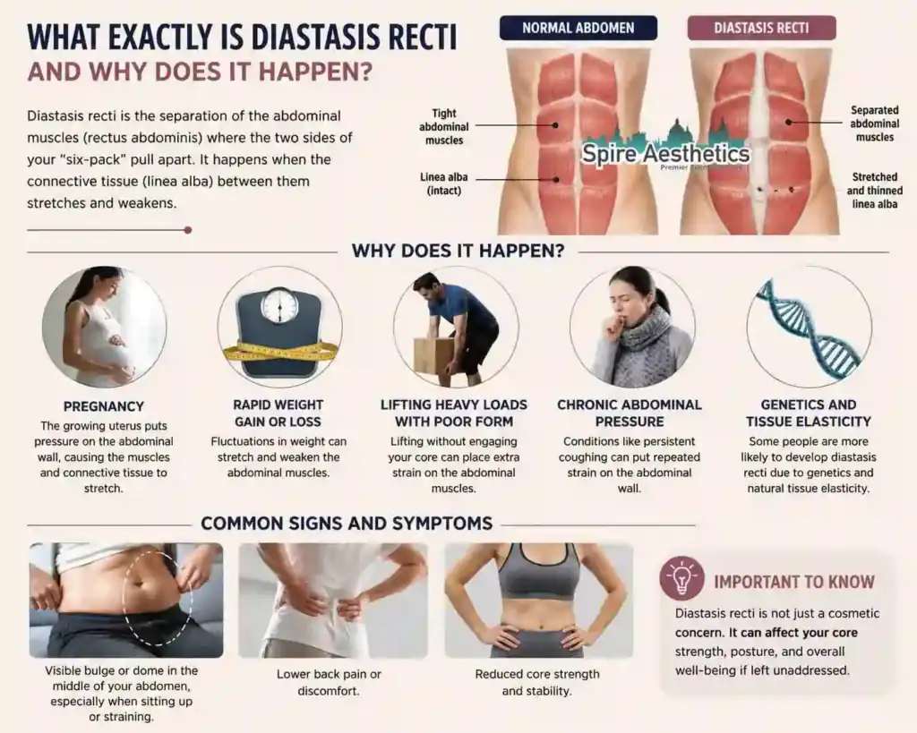 What Exactly Is Diastasis Recti and Why Does It Happen Stroud?